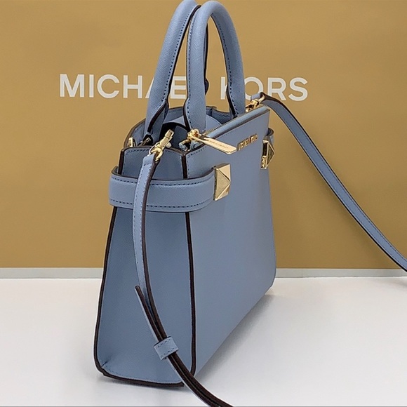 MICHAEL KORS KARLA Small EW Satchel 35T8GKGS1L   Saffiano leather - Picture 9 of 16